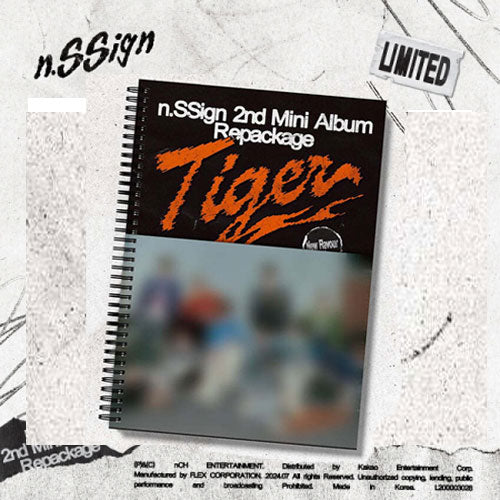 엔싸인 | n.SSign 2ND MINI ABLUM REPACKAGE [ TIGER ] LIMITED ALBUM - Image 3