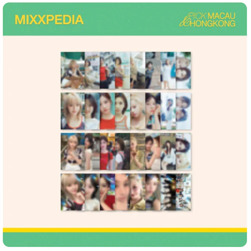 엔믹스 | NMIXX [ TRADING CARD  ] MIXXPEDIA: PICK MACAU & HONGKONG