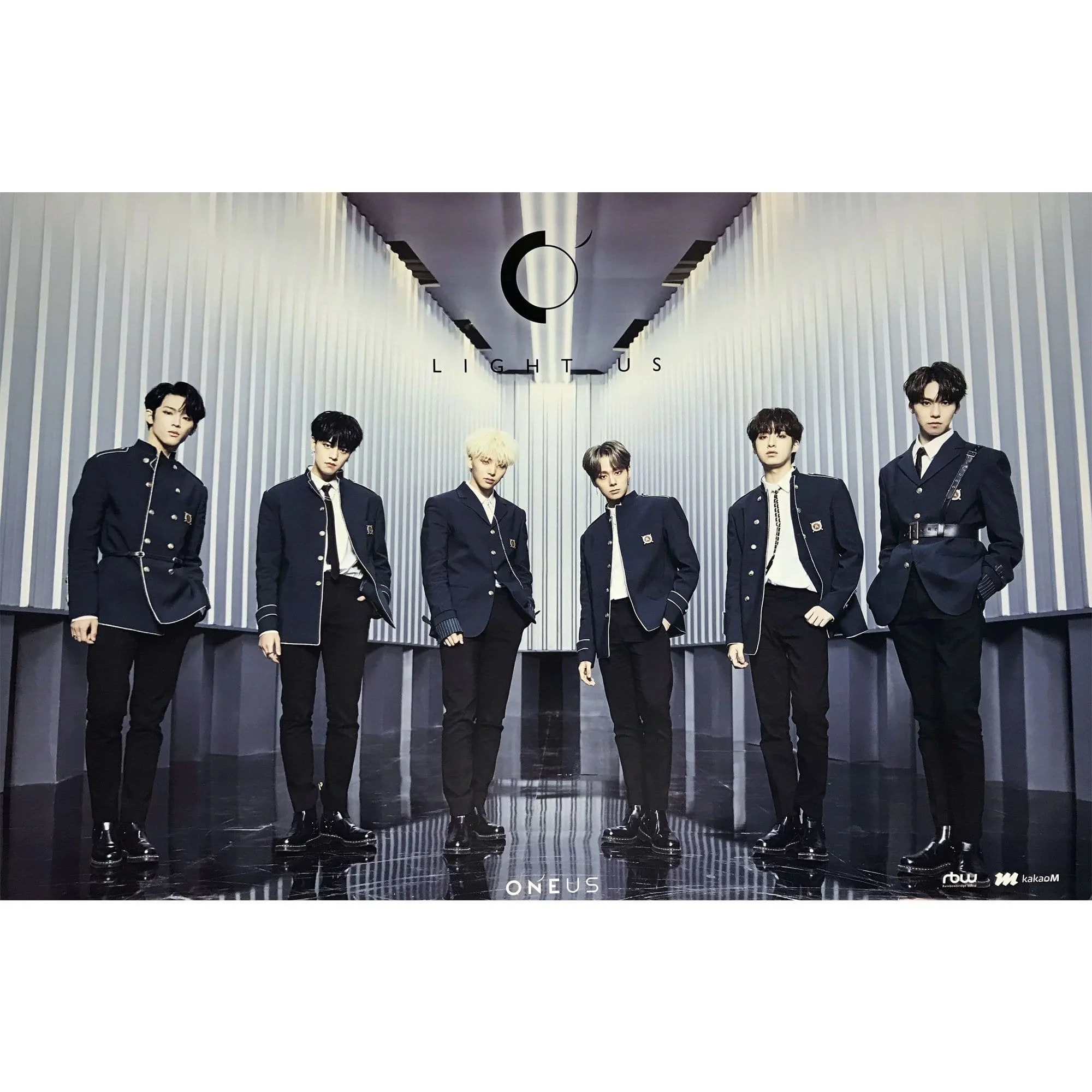 원어스 | ONEUS | 1ST MINI ALBUM [ LIGHT US ] | POSTER ONLY - Image 2