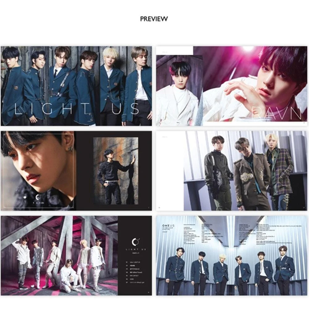 원어스 | ONEUS 1ST MINI ALBUM [ LIGHT US ] - Image 2