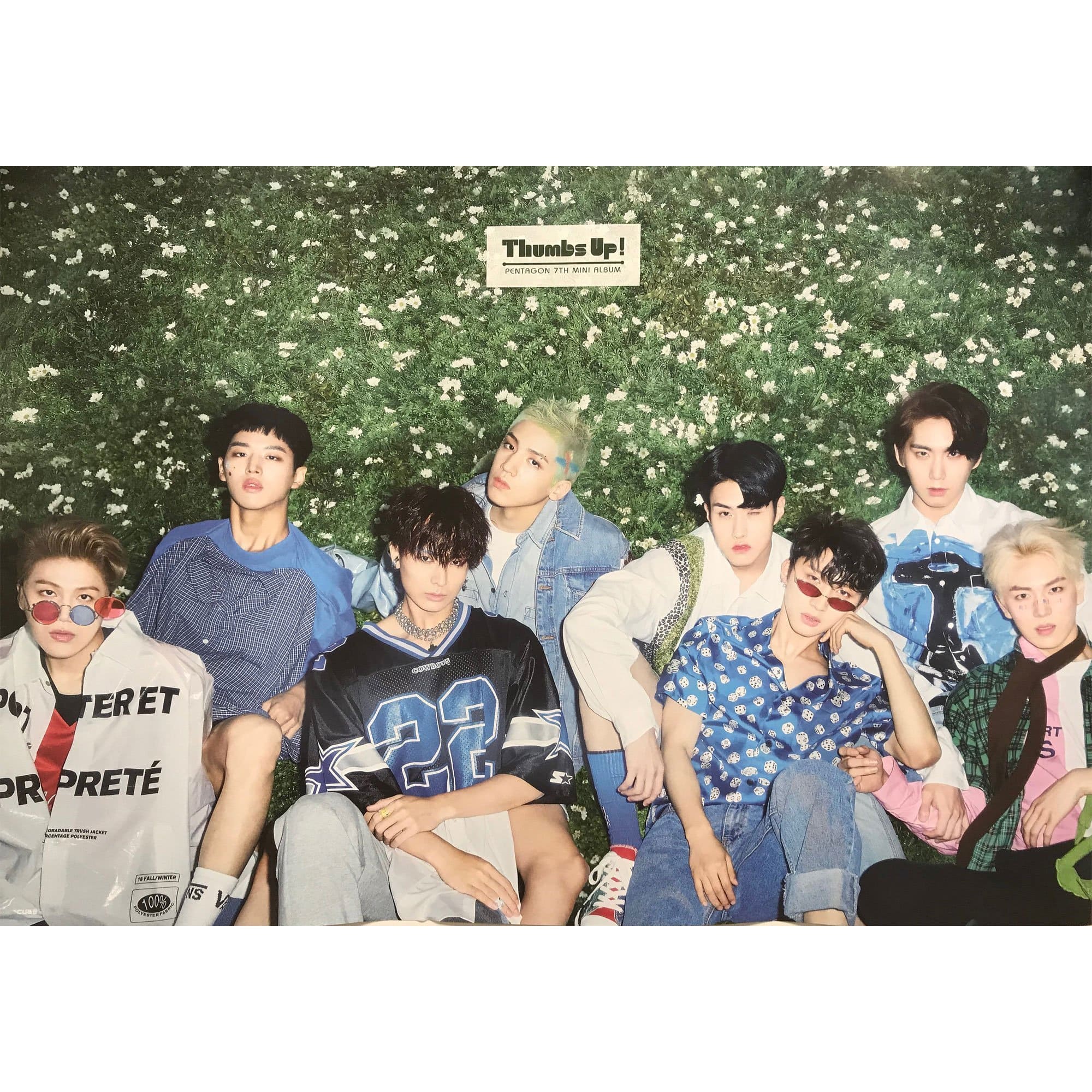펜타곤 | PENTAGON | 7TH MINI ALBUM [ THUMBS UP! ] | POSTER ONLY