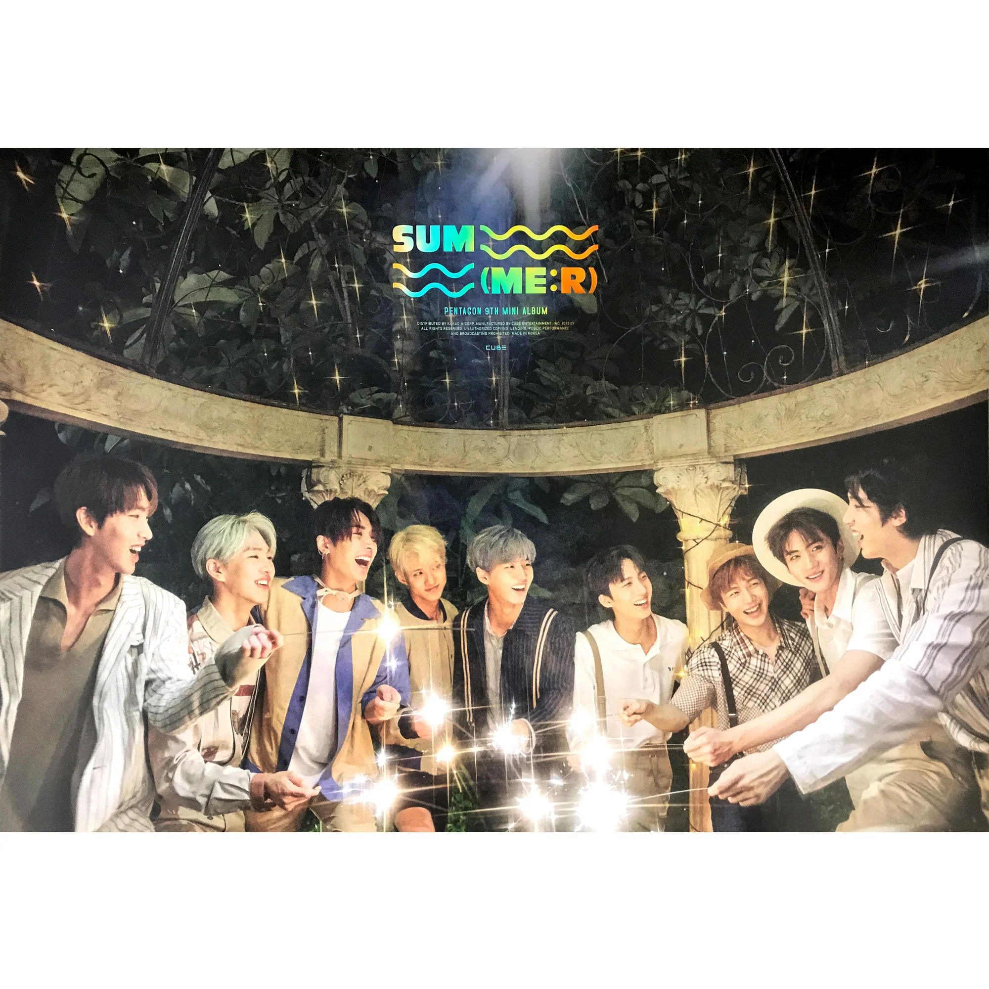펜타곤 | PENTAGON | 9TH MINI ALBUM [ SUM(ME:R) ] | POSTER ONLY