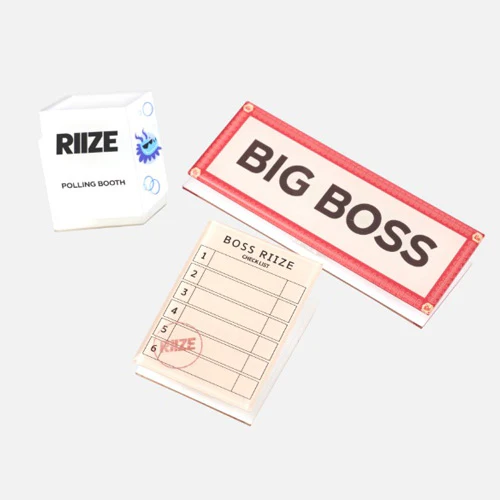 라이즈 | RIIZE BOSS RIIZE OFFICIAL MD [ MINI ACRYLIC CLIP ]
