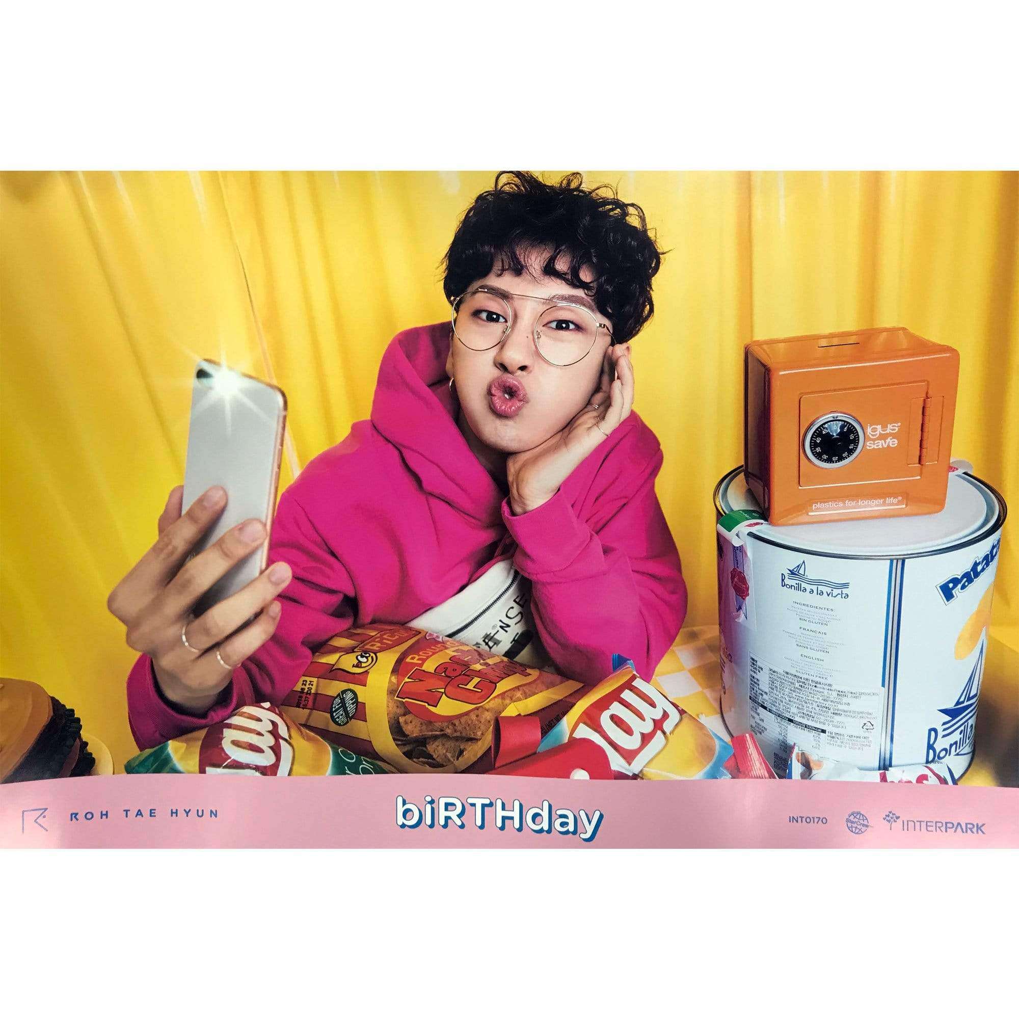 노태현 | ROH TAEHYUN | 1ST MINI ALBUM [ BIRTHDAY ] | POSTER ONLY - Image 2