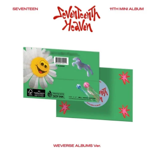 SEVENTEEN 11TH MINI ALBUM [ SEVENTEENTH HEAVEN ] WEVERSE ALBUM VER.