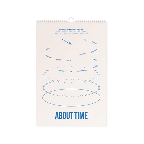 SEVENTEEN 2024 WALL CALENDAR