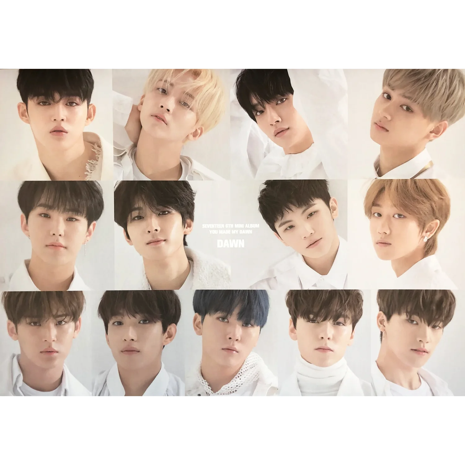 SEVENTEEN | 6TH MINI ALBUM [ YOU MADE MY DAWN ] | POSTER ONLY - Image 2
