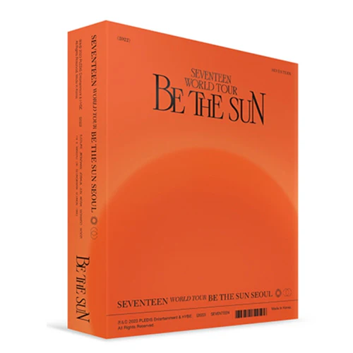 SEVENTEEN WORLD TOUR [ BE THE SUN ] SEOUL DVD