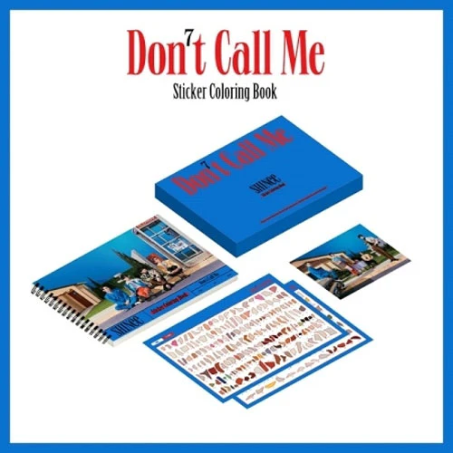 샤이니 | SHINEE [ DON'T CALL ME ] STICKER COLORING BOOK