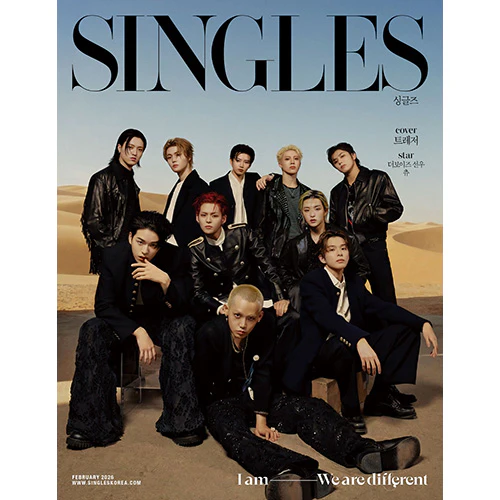 싱글즈 | SINGLES 2026-02 [ TREASURE ] - Image 2