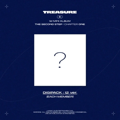 트레져  TREASURE 1ST MINI ALBUM [ THE SECOND STEP   : CHAPTER ONE ] DIGIPACK ver.