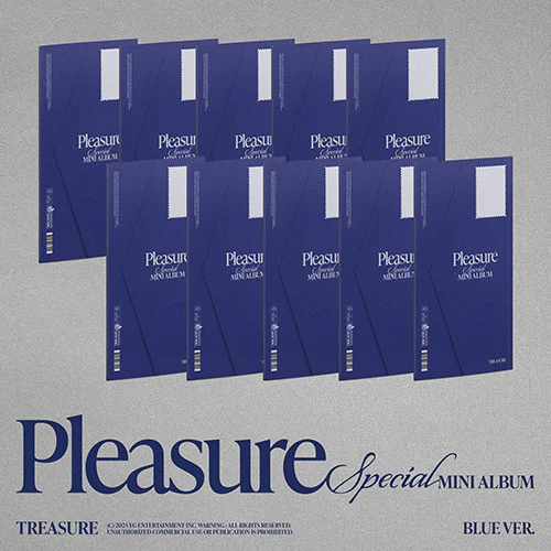 트레져 | TREASURE SPECIAL MINI ALBUM [ PLEASURE ] BLUE VER.