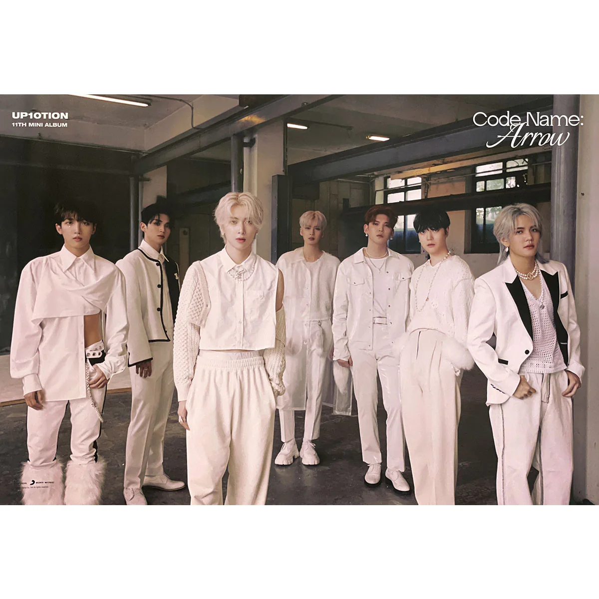 업텐션 | UP10TION | 11TH MINI ALBUM [ CODE NAME : ARROW ] | (LOVE SCOPE VER.) POSTER ONLY