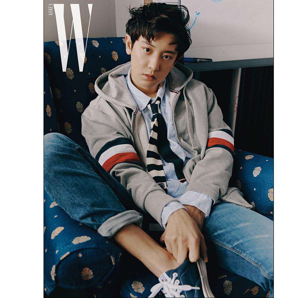 더블유 | W KOREA 2019-4 [ CHANYEOL, CHA EUNWOO ] - Image 2