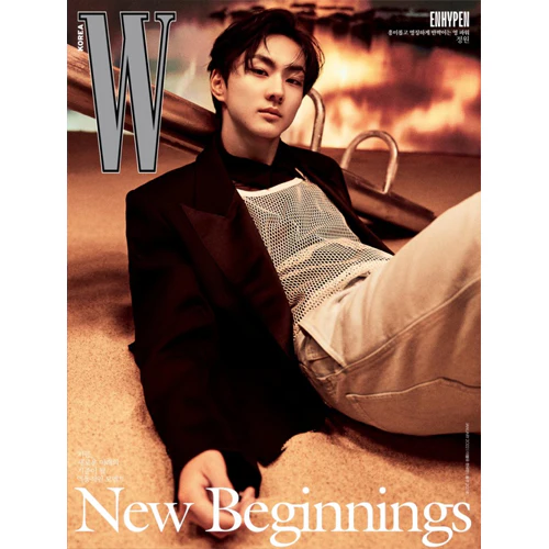 더블유 | W KOREA 2022-01 [ ENHYPEN ] - Image 2