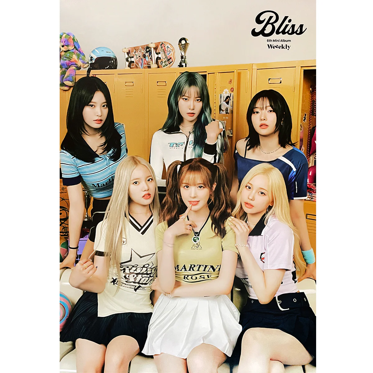 위클리 | WEEEKLY | 6TH MINI ALBUM [ BLISS ] | (ON VER.) POSTER ONLY