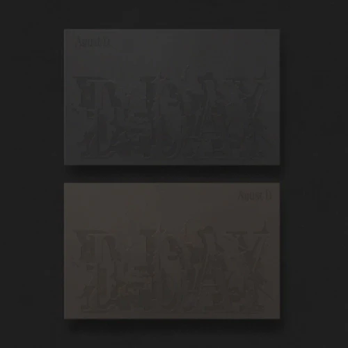 슈가 | AGUST D 1ST ALBUM [ D-DAY ]