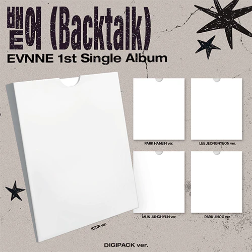 이븐 | EVNNE 1ST SINGLE ALBUM [ 뱉어 ( Backtalk )] DIGIPACK VER.