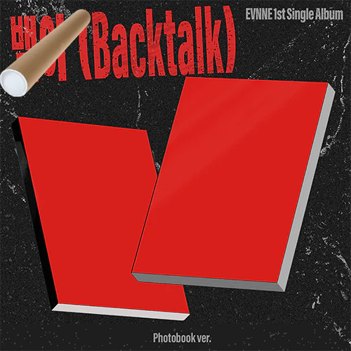 이븐 | EVNNE 1ST SINGLE ALBUM [ 뱉어 ( Backtalk )] PHOTOBOOK VER.+POSTER