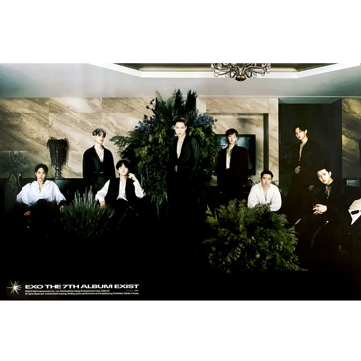 엑소 | EXO | 7TH ALBUM [ EXIST ] | (E VER.) POSTER ONLY
