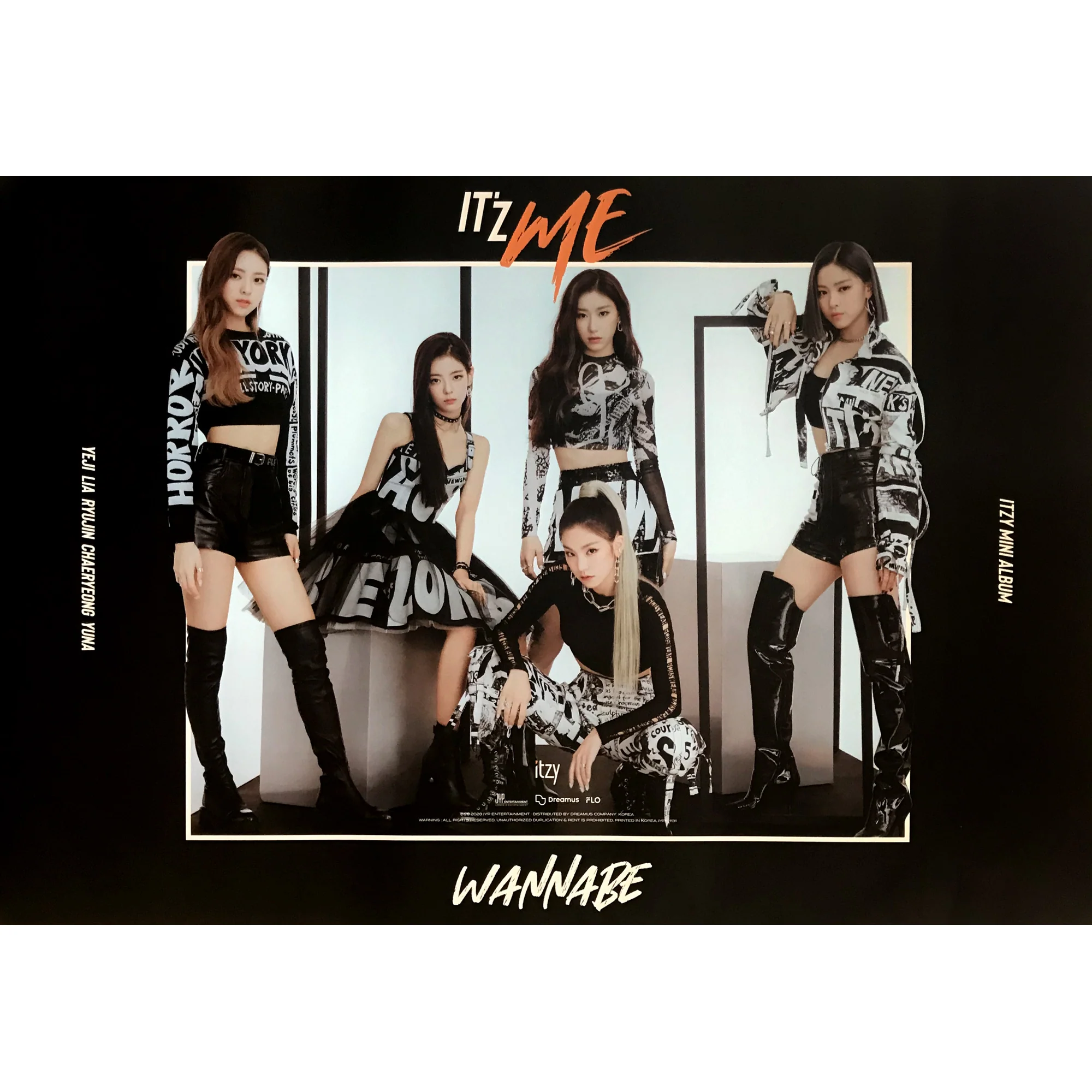 있지 | ITZY | 2ND MINI ALBUM [ IT'Z ME ] | (A VER.) POSTER ONLY