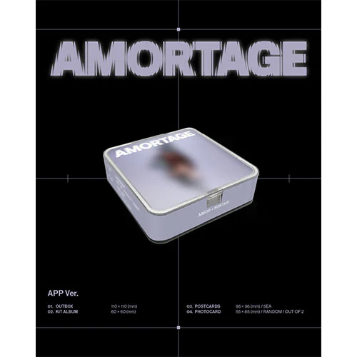 지수 | JISOO MINI ALBUM [ AMORTAGE ] APP VER.