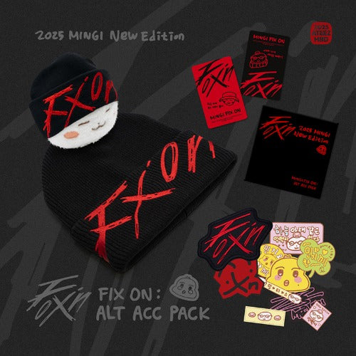 민기 | MINGI FIX ON:ALT ACC PACK | 2025 ATEEZ HBD