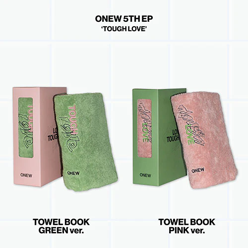 온유 | ONEW 5TH EP [ TOUGH LOVE ] TOWEL BOOK VER.