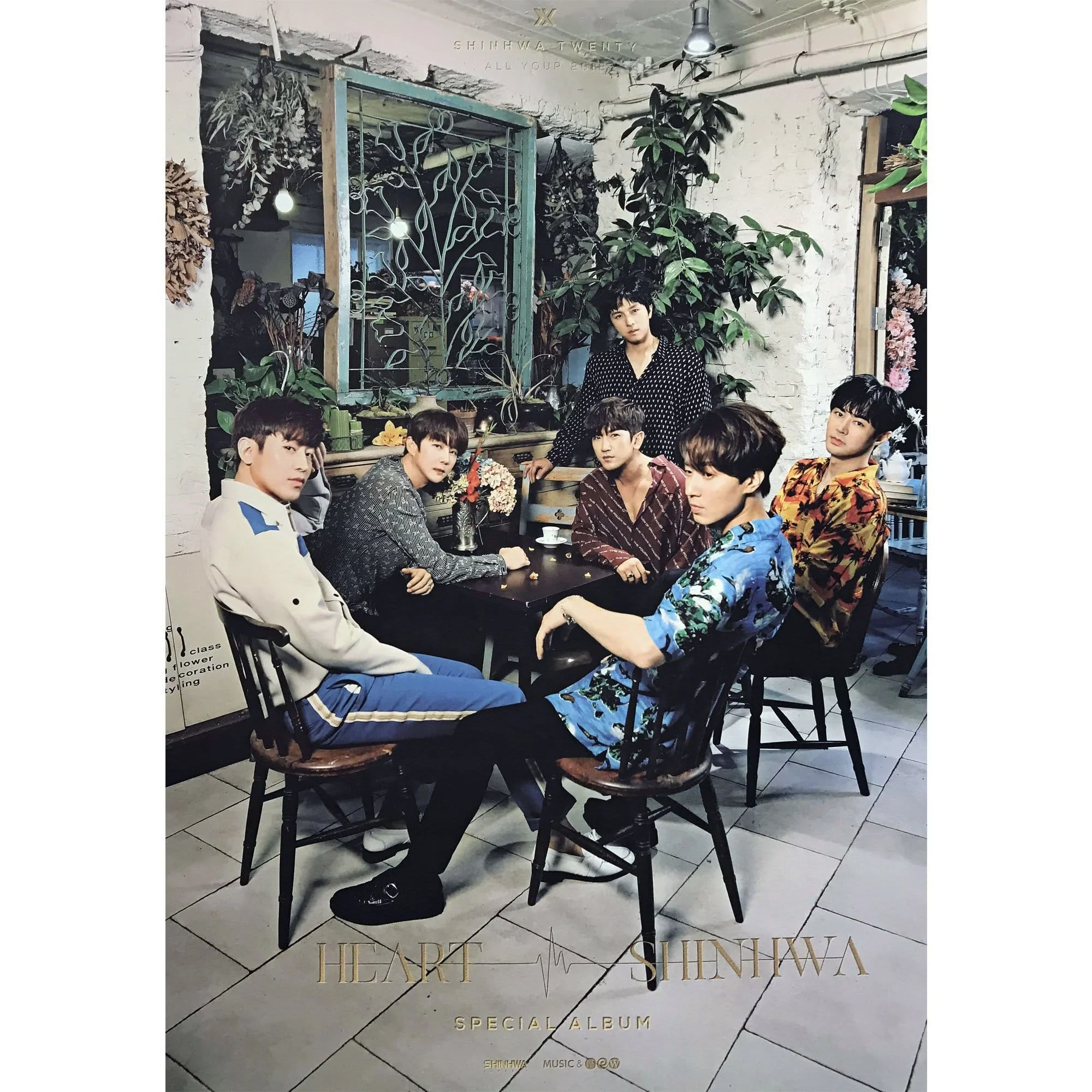 신화 | SHINHWA | SPECIAL ALBUM [ HEART ] | POSTER ONLY