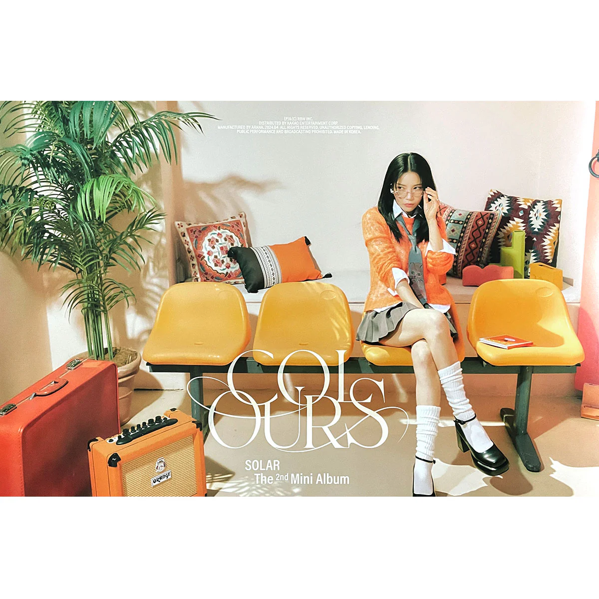 솔라 | SOLAR | THE 2ND MINI ALBUM [ COLOURS ] | (A VER.) POSTER ONLY