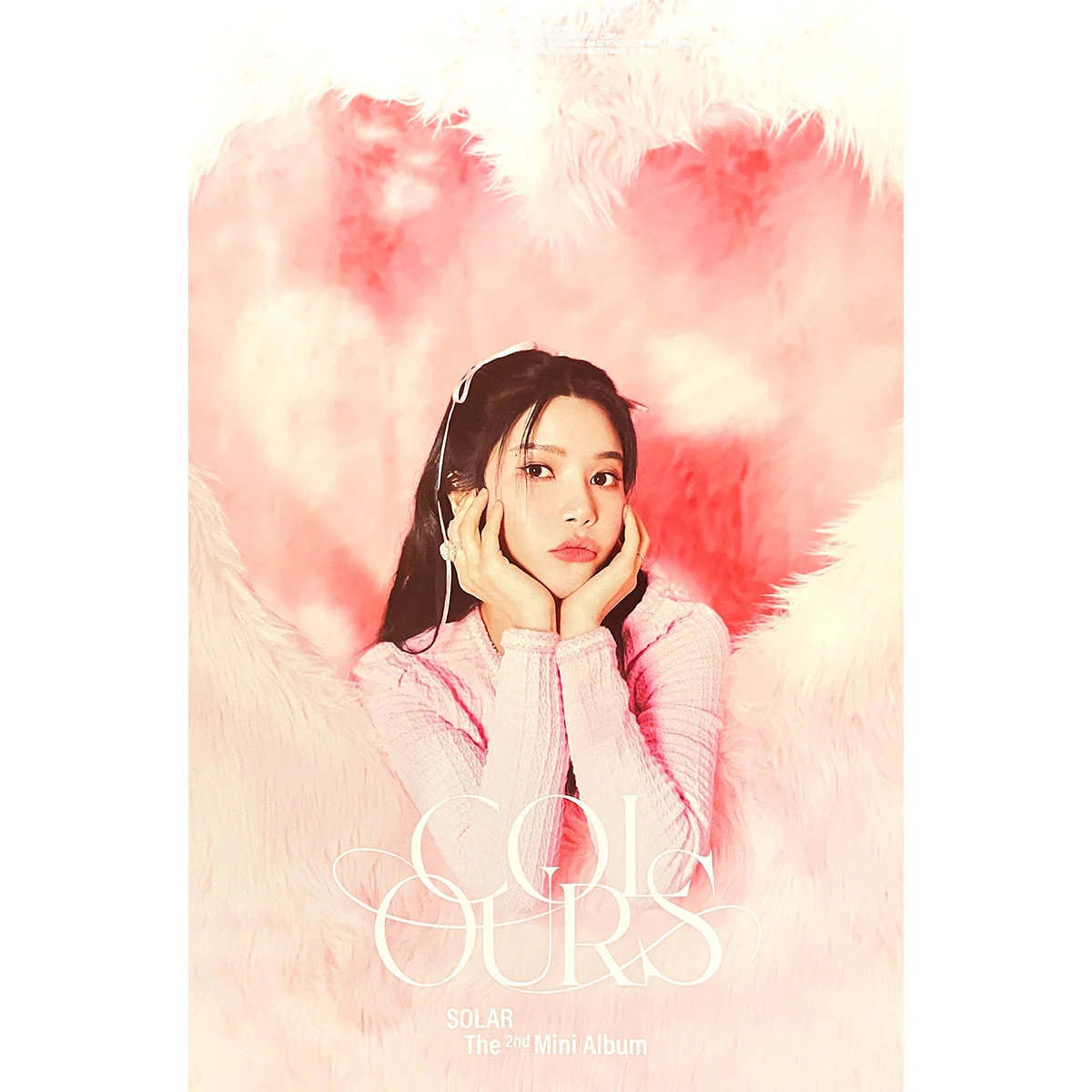 솔라 | SOLAR | THE 2ND MINI ALBUM [ COLOURS ] | (B VER.) POSTER ONLY
