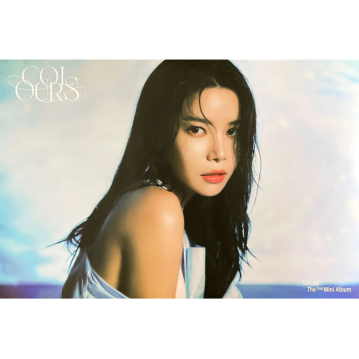 솔라 | SOLAR | THE 2ND MINI ALBUM [ COLOURS ] | (C VER.) POSTER ONLY