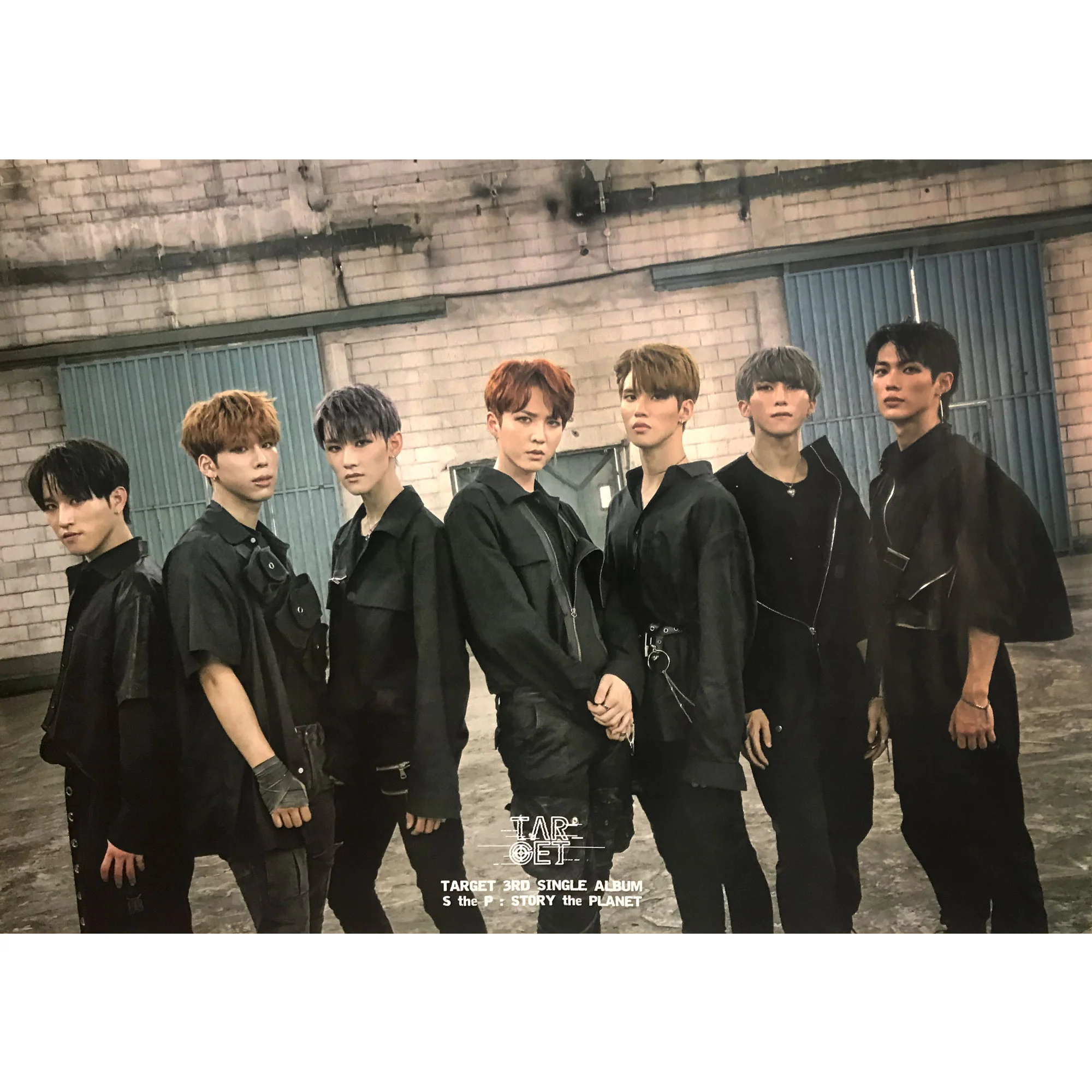타겟 | TARGET | 3RD SINGLE ALBUM [ S THE P: STORY THE PLANET ] | POSTER ONLY
