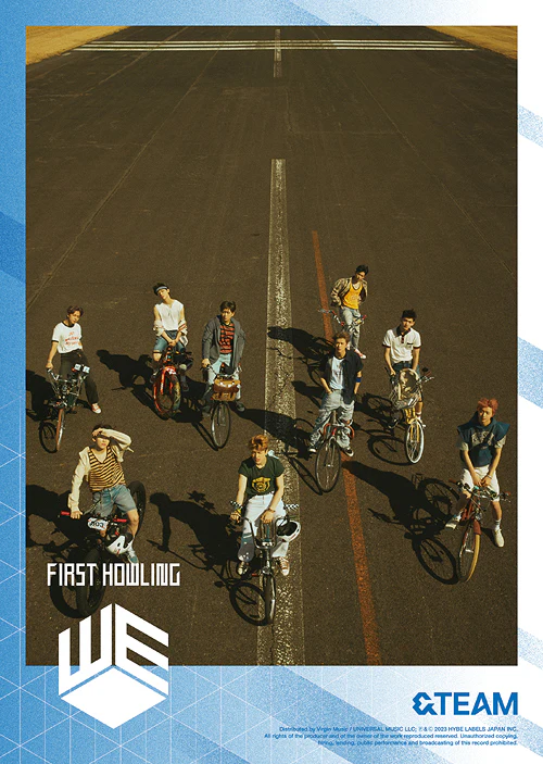 앤팀 | &TEAM 2ND JAPANESE MINI ALBUM [ FIRST HOWLING : WE ] LIMITED A VER.