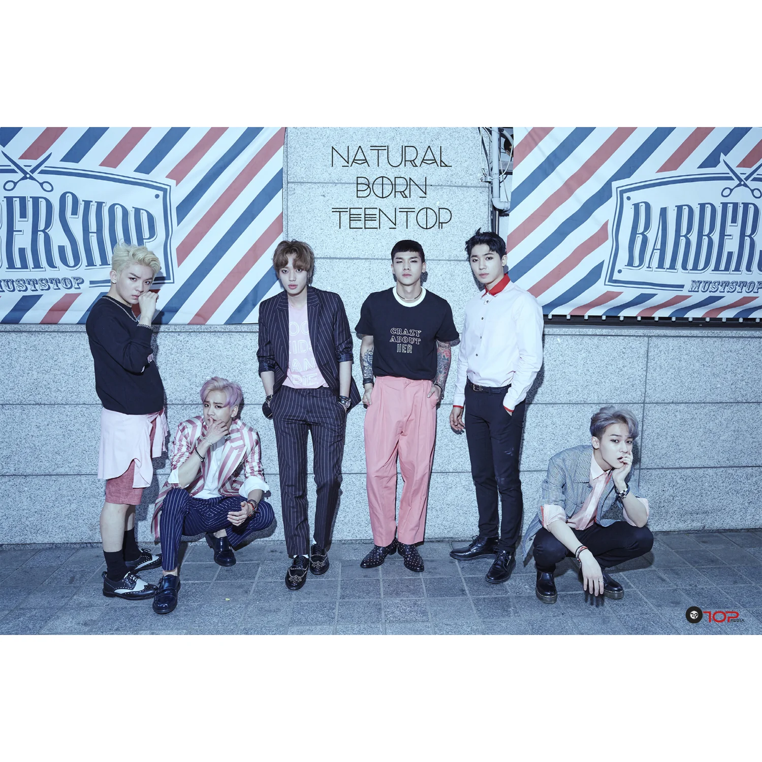틴탑 | TEEN TOP | 6TH MINI ALBUM [ NATURAL BORN TEEN TOP ] | POSTER ONLY