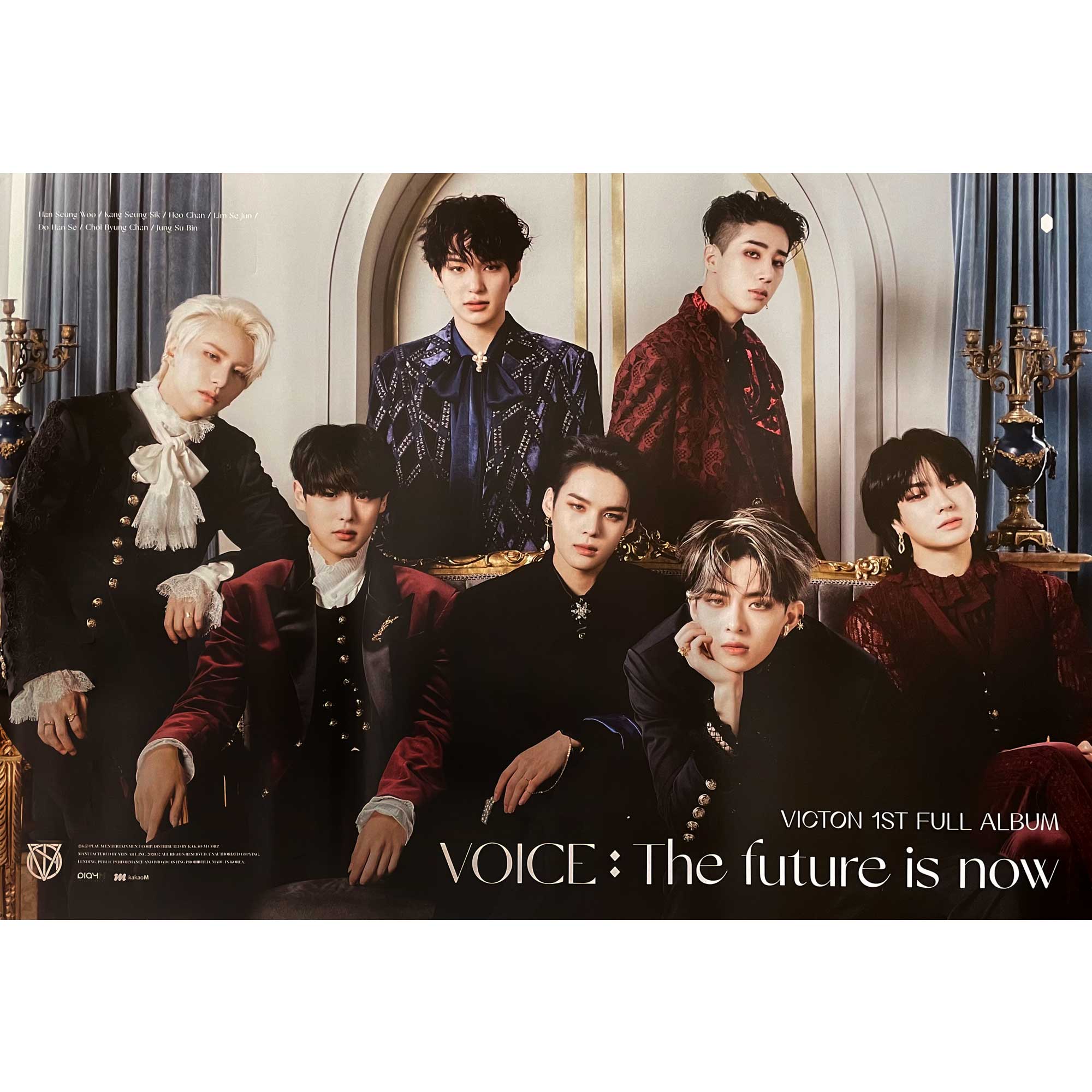 빅톤 | VICTON | 1ST ALBUM [ VOICE: THE FUTURE IS NOW ] | (C VER.) POSTER ONLY