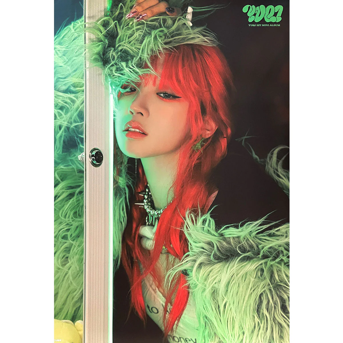 우기 | YUQI | 1ST MINI ALBUM [ YUQ1 ] | (RABBIT VER.B) POSTER ONLY