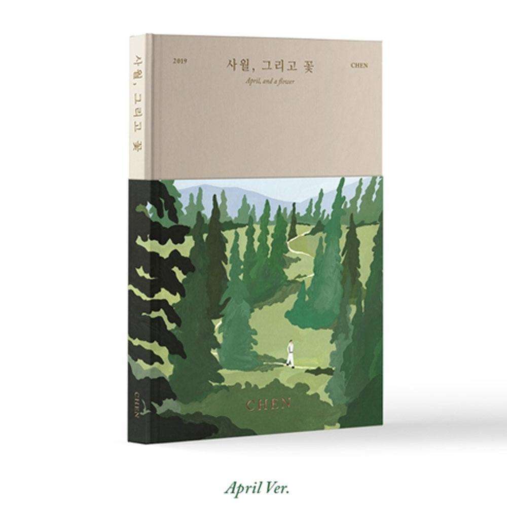 첸 | CHEN 1ST MINI ALBUM [ APRIL, AND FLOWER ] - Image 2