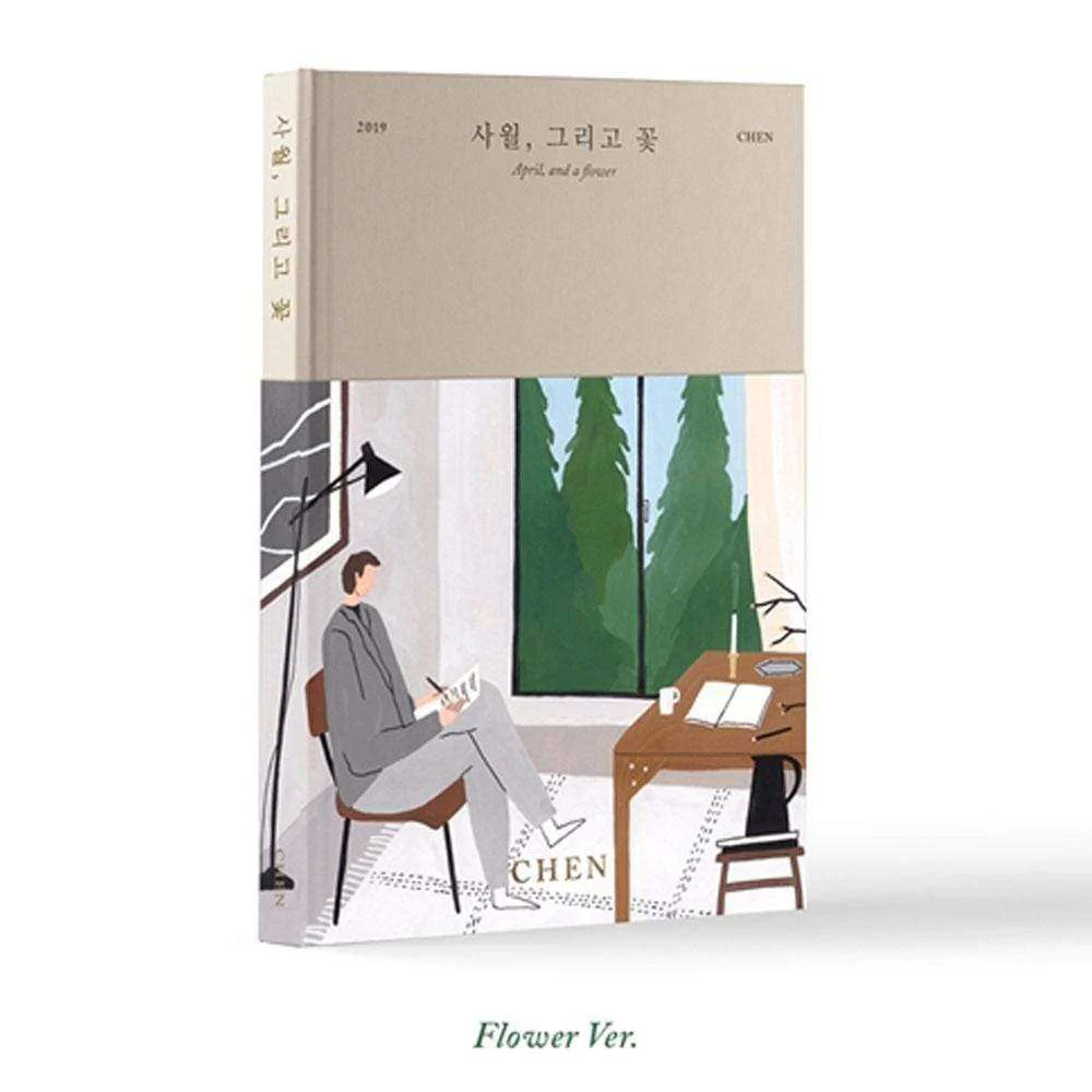 첸 | CHEN 1ST MINI ALBUM [ APRIL, AND FLOWER ] - Image 3