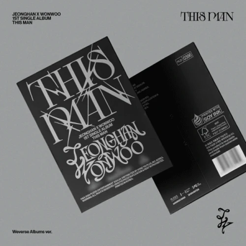 정한X원우 | JEONGHAN X WONWOO 1ST SINGLE ALBUM [ THIS MAN ] WEVERSE ALBUM VER.
