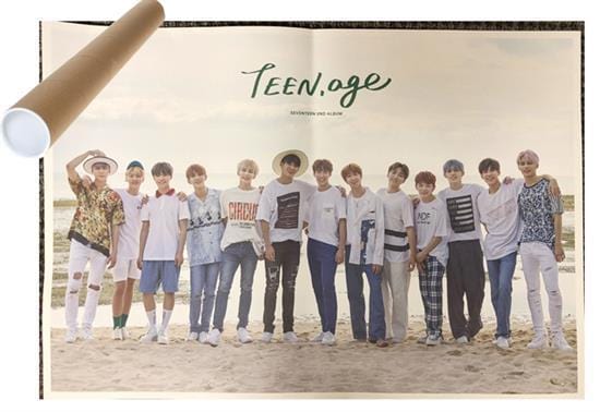 SEVENTEEN | 2ND ALBUM [ TEEN, AGE ] | (GROUP VER.) POSTER ONLY