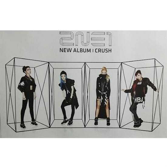 투애니원 | 2NE1 | 2ND ALBUM [ CRUSH ] | POSTER ONLY