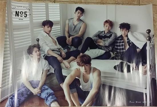 투피엠 | 2PM | 5TH ALBUM [ NO.5 ] | (DAY VER.) POSTER ONLY