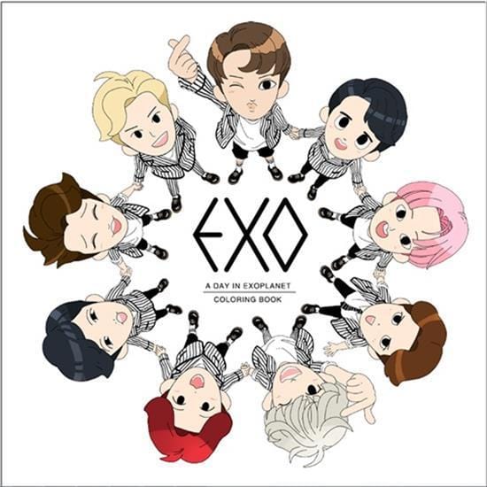 엑소 | EXO COLORING BOOK [ A DAY IN EXOPLANET ]
