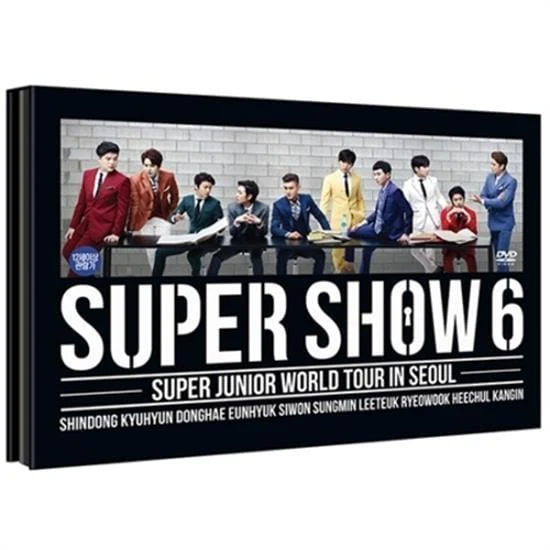 슈퍼주니어 | SUPER JUNIOR 6TH CONCERT DVD [ SUPER SHOW 6 ]