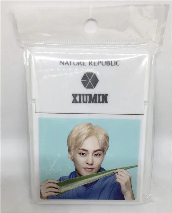 엑소 | EXO X NATURE REPUBLIC OIL BLOTTING PAPER [ XIUMIN ]