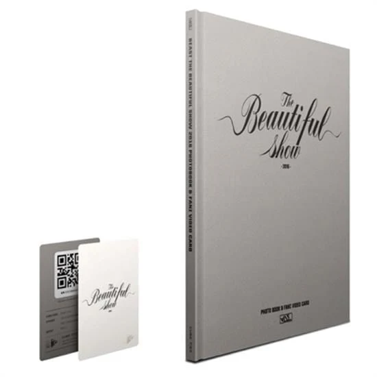 비스트 | BEAST 2016 CONCERT [ THE BEAUTIFUL SHOW ] PHOTO BOOK & FANZ VIDEO CARD