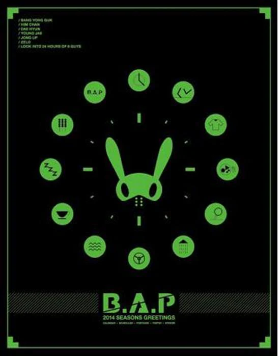 비에이피 | B.A.P [ 2014 SEASON'S GREETINGS ]