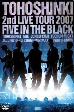 동방신기 | TVXQ JAPANESE CONCERT [ 2007 LIVE CONCERT - FIVE IN THE BACK ] DVD