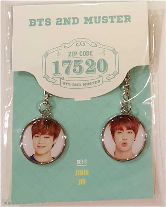 방탄소년단 | BTS [ 2ND MUSTER : ZIP CODE 17520 ] JIMIN+JIN KEYRING
